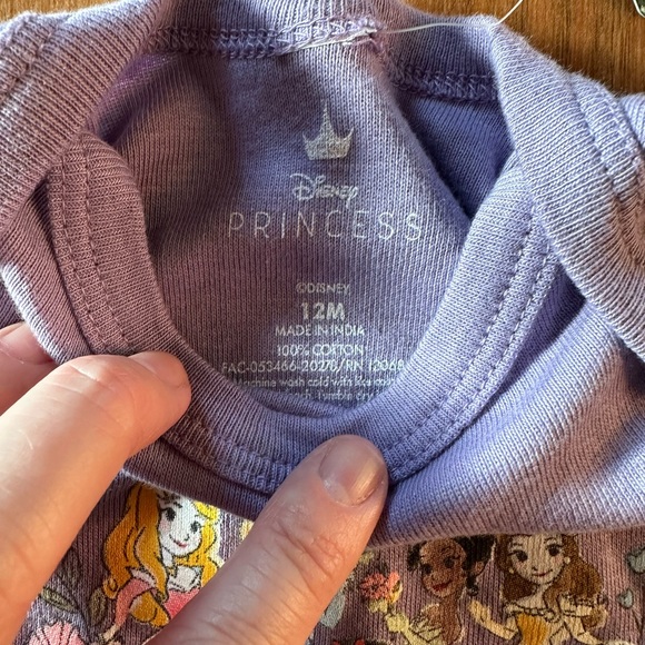 Disney Princess Onesie size 12 months NWT New Box Lunch - Picture 5 of 6